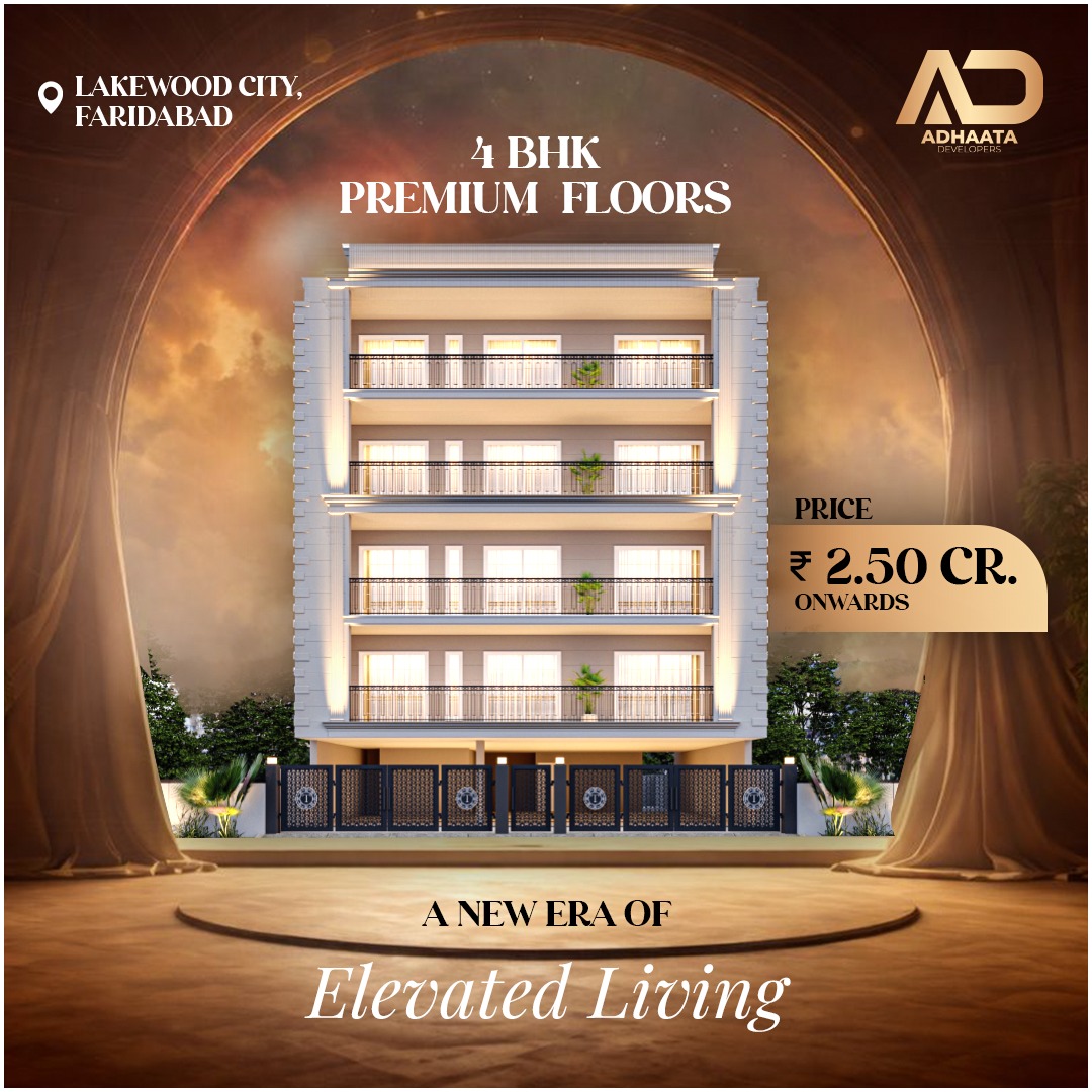 TBS Alive Media Facebook ad: 4 BHK IN FARIDABAD