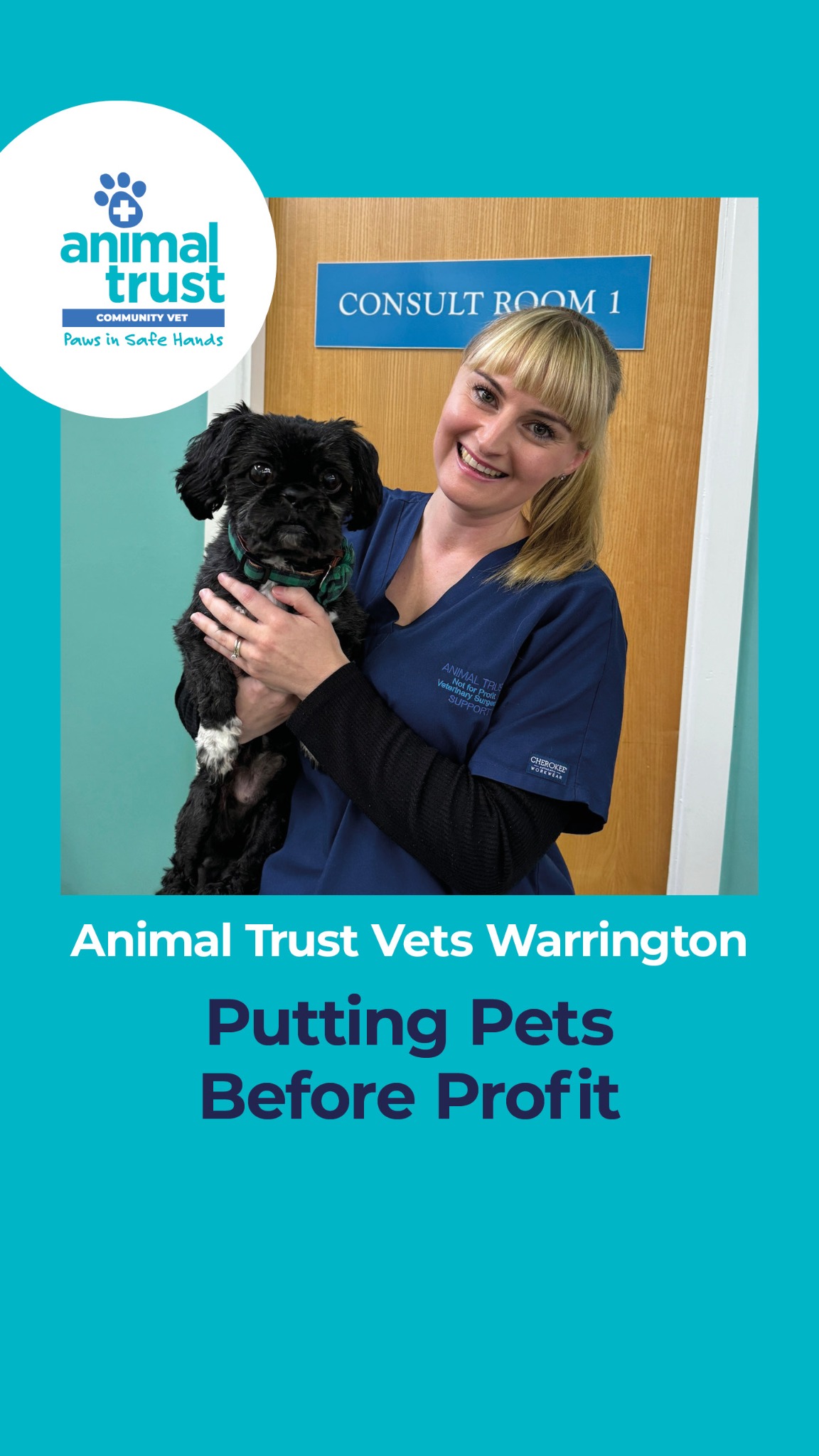 Animal Trust Vets Facebook ad