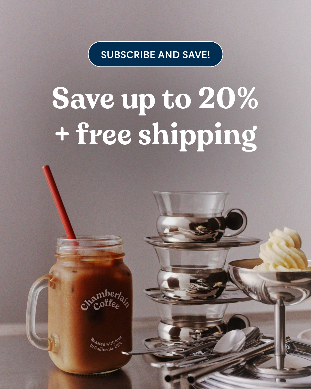Chamberlain Coffee Facebook ad