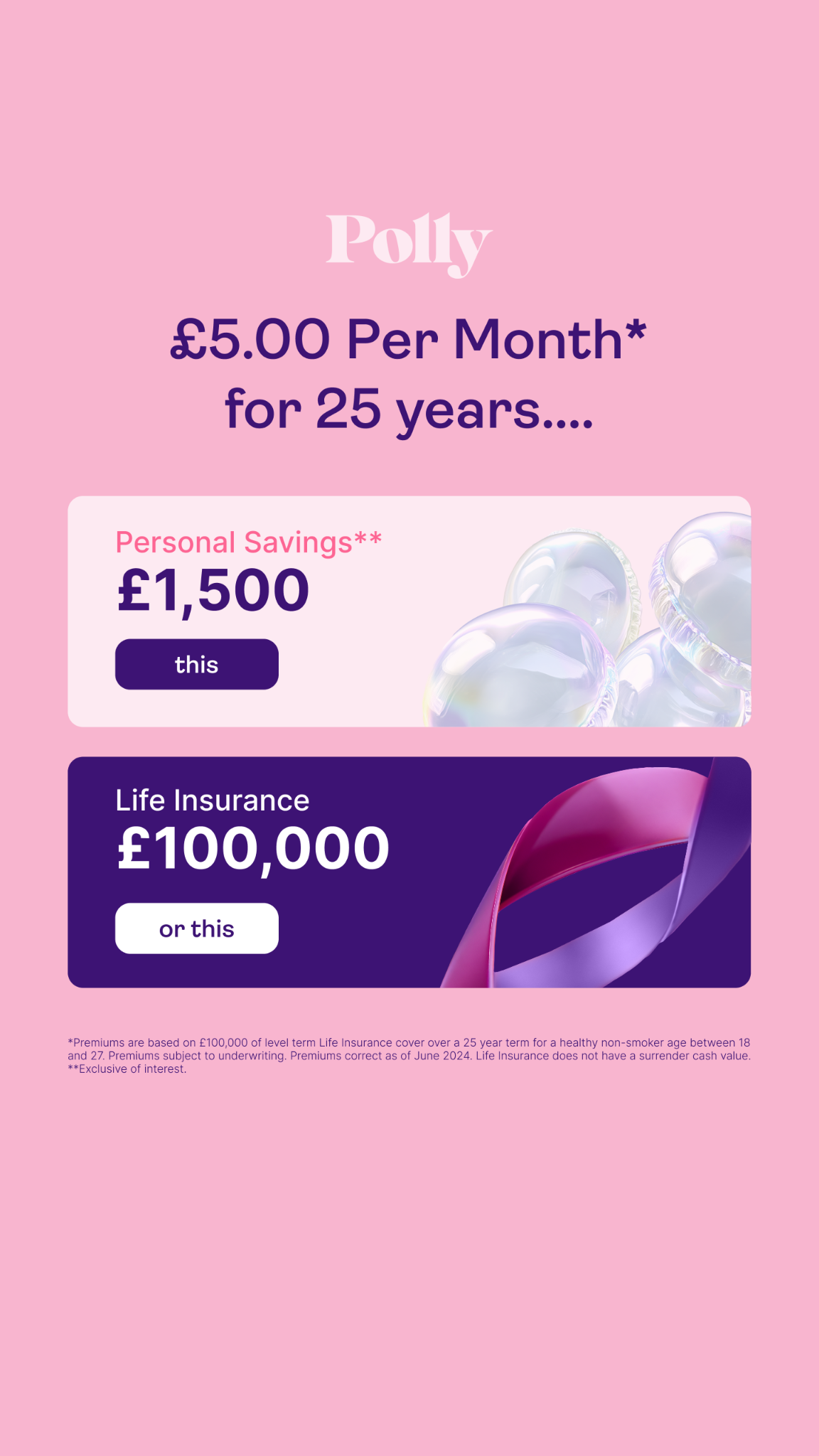 Polly.co.uk Facebook ad from Dec 15, 2025