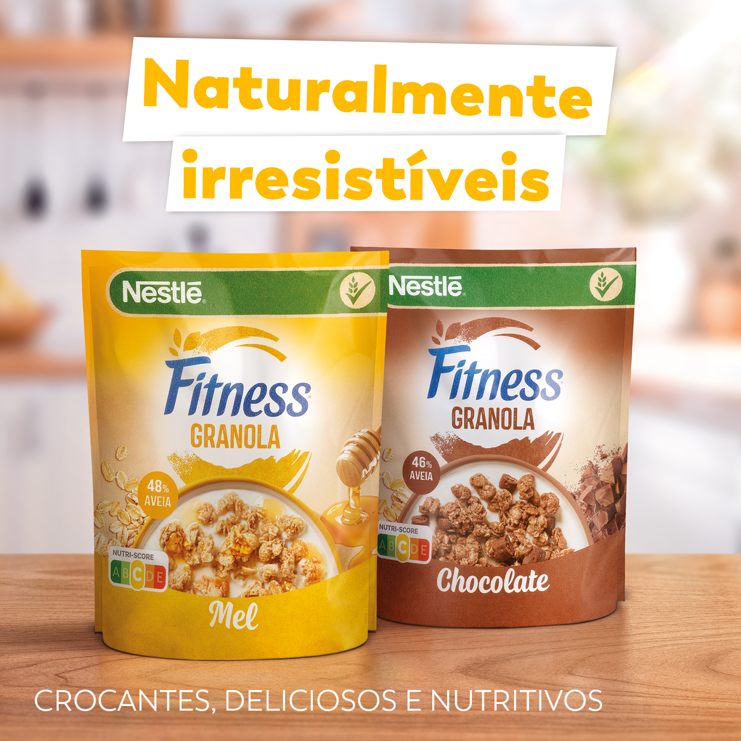 Nestlé Fitness Facebook ad