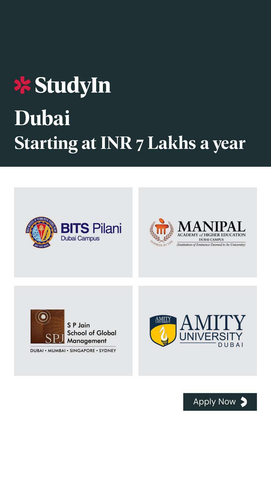 India - StudyIn Facebook ad