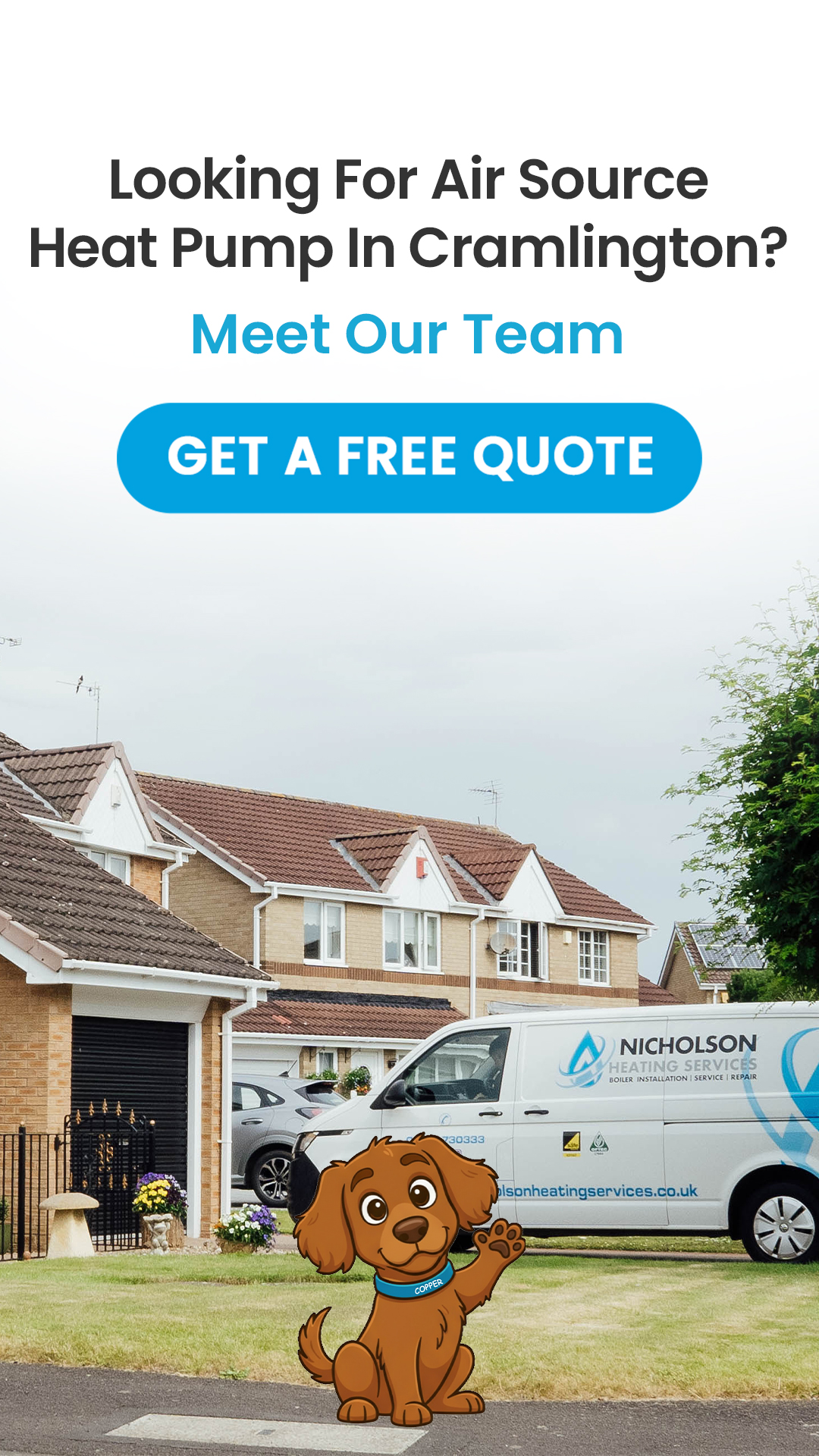 Nicholson Heating Services Facebook ad from Jun 5, 2026