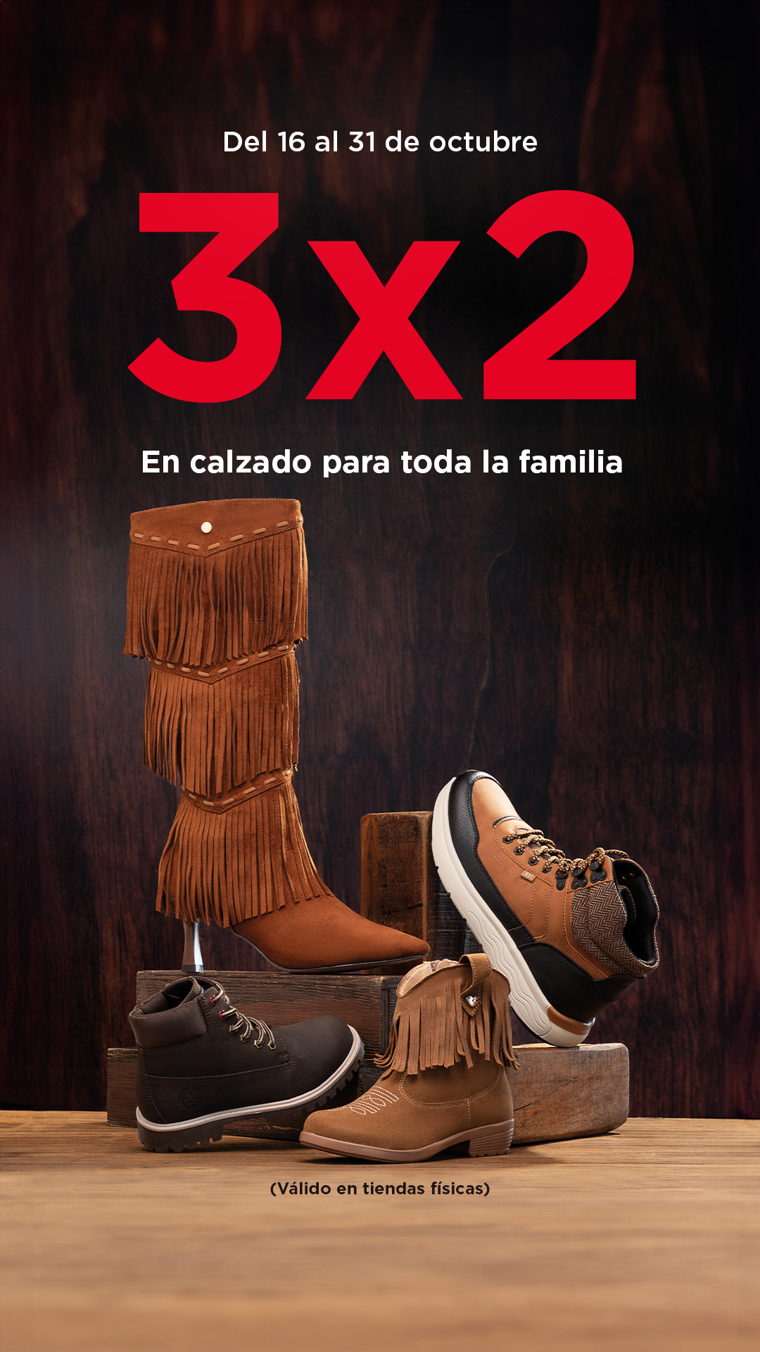 Sears México Facebook ad: ¡Solo en tienda física!