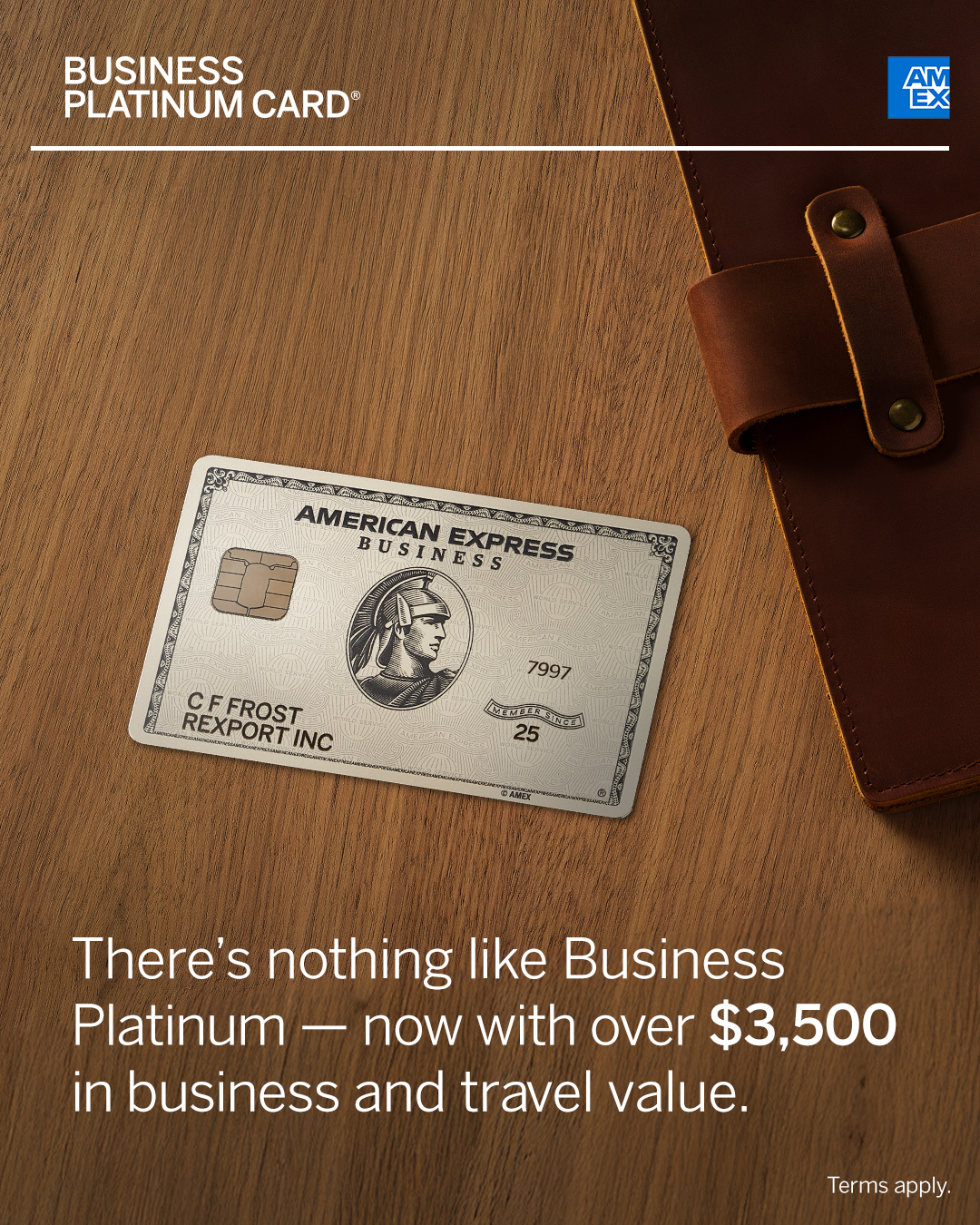 American Express Business Facebook ad