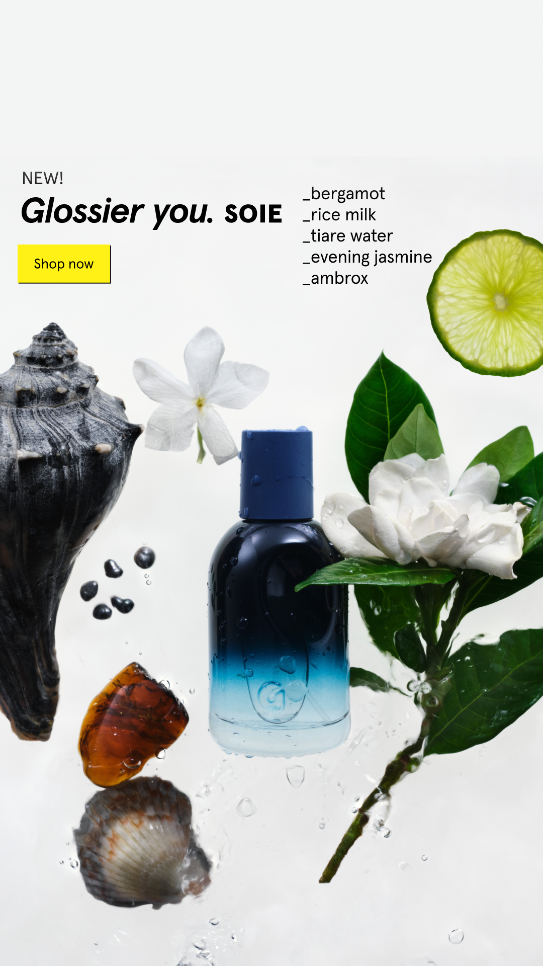 Glossier Facebook ad