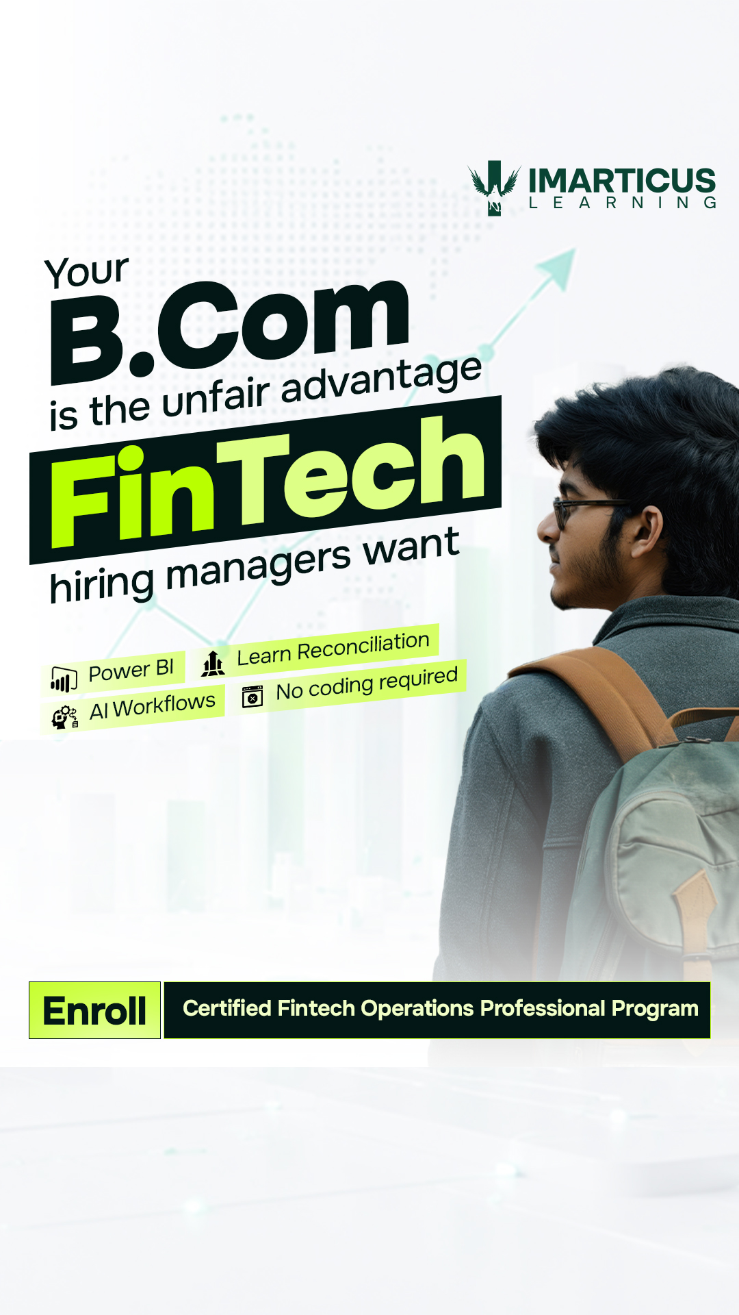 Imarticus Learning Facebook ad