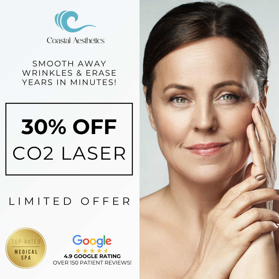 Coastal Aesthetics Facebook ad: Reveal Healthier, Younger-Looking Skin