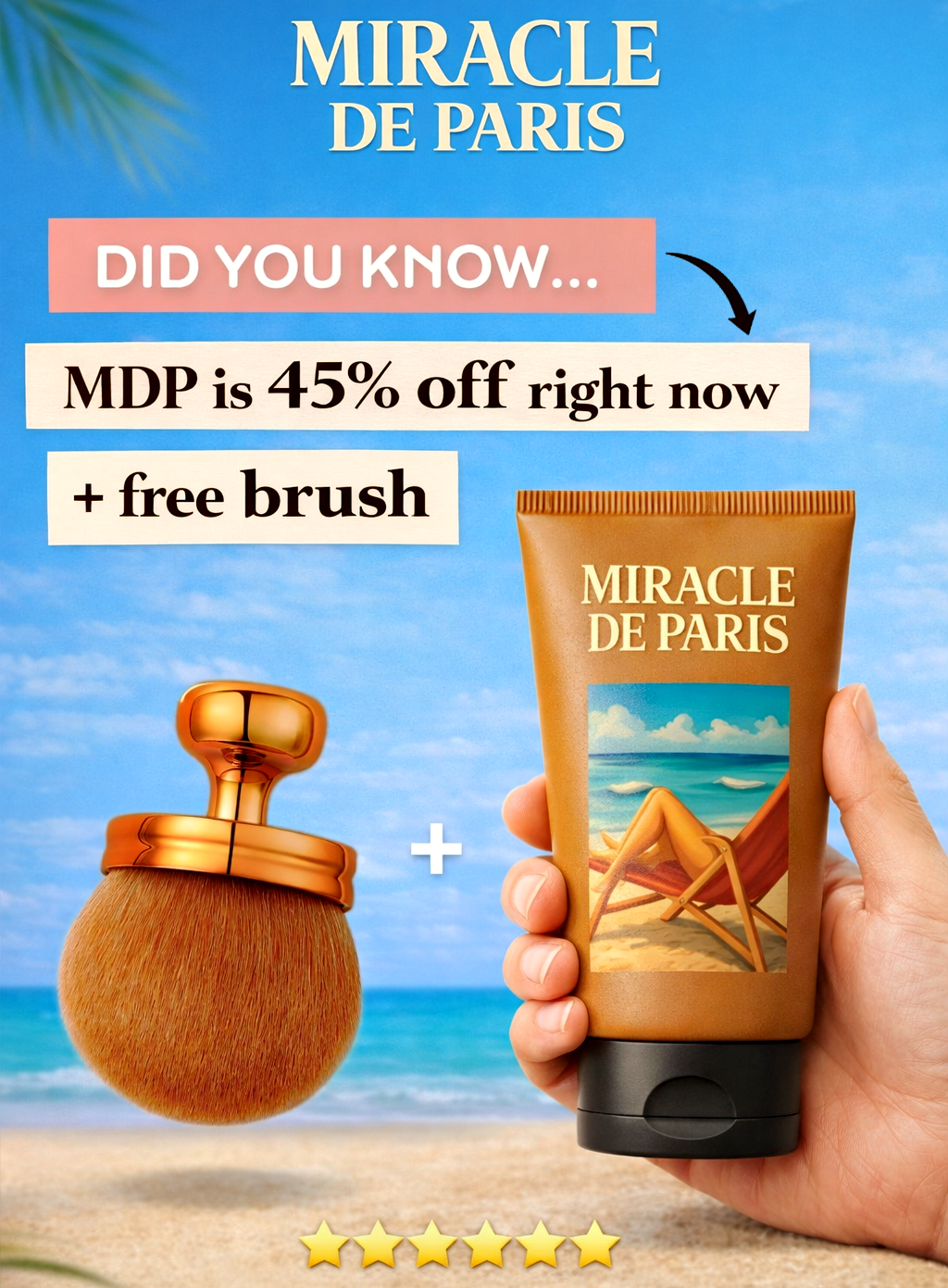 Miracle de Paris Facebook ad