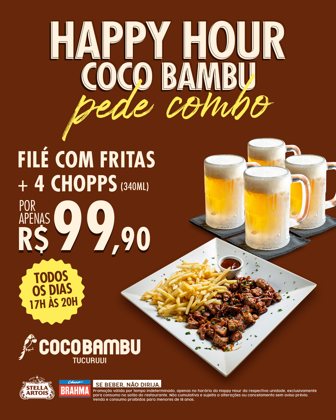 Coco Bambu São Paulo Facebook ad