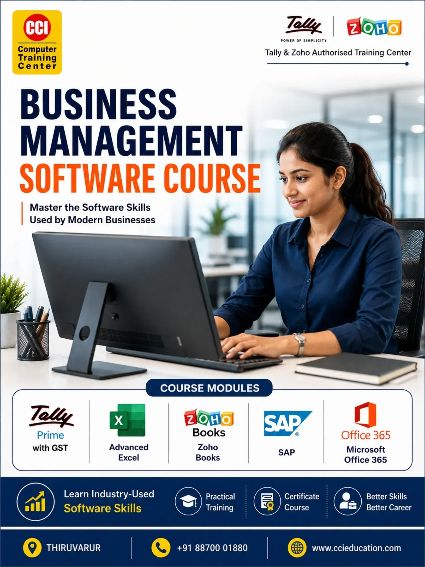 CCI Training & Placement Thiruvarur Facebook ad