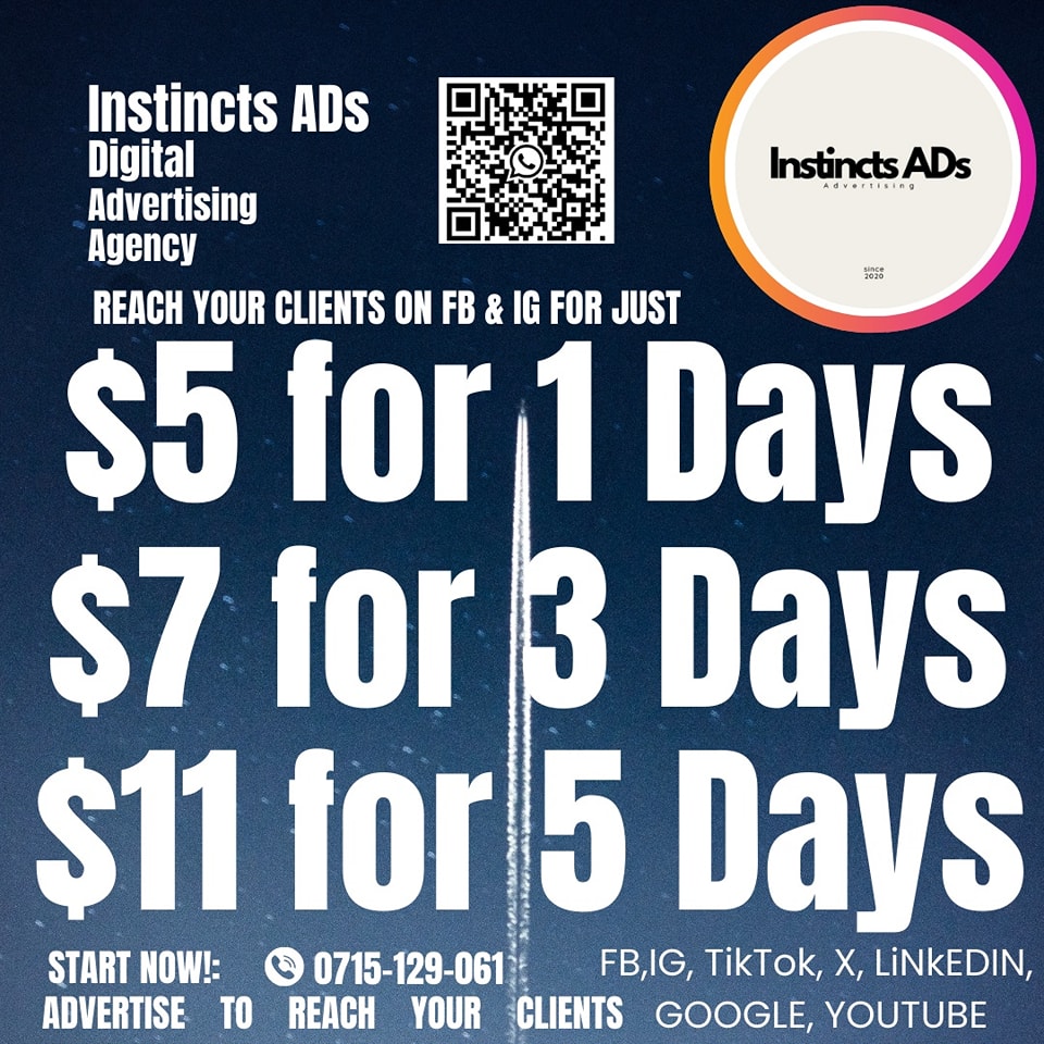 Reach your Clients Facebook ad