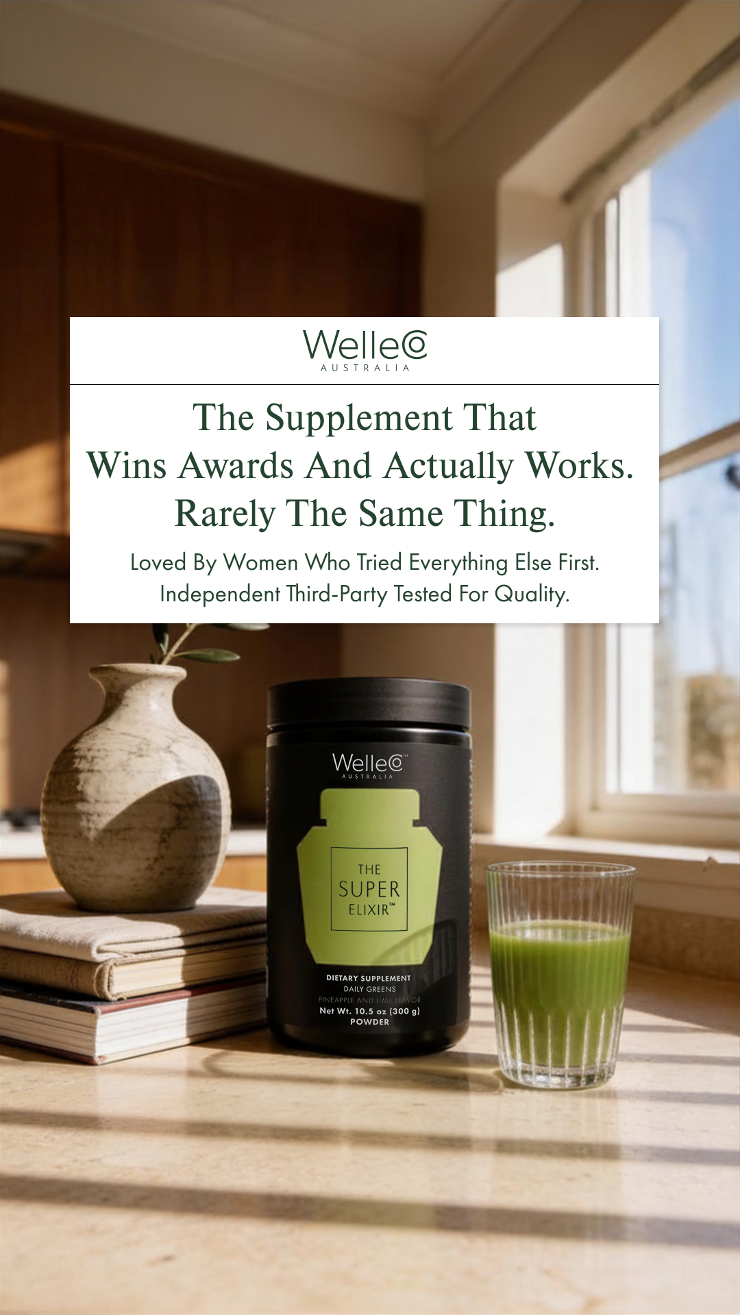 WelleCo Facebook ad
