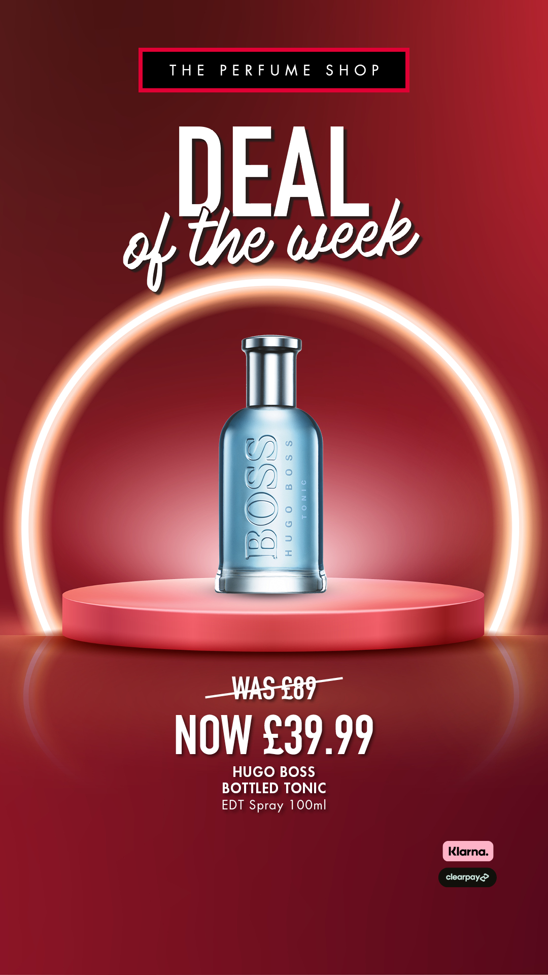 The Perfume Shop Facebook ad