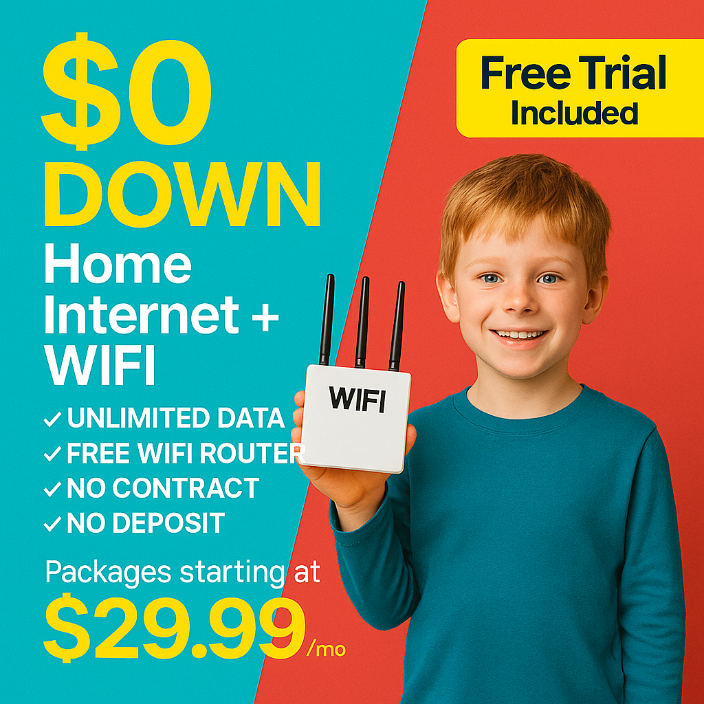 Book Your Internet Facebook ad
