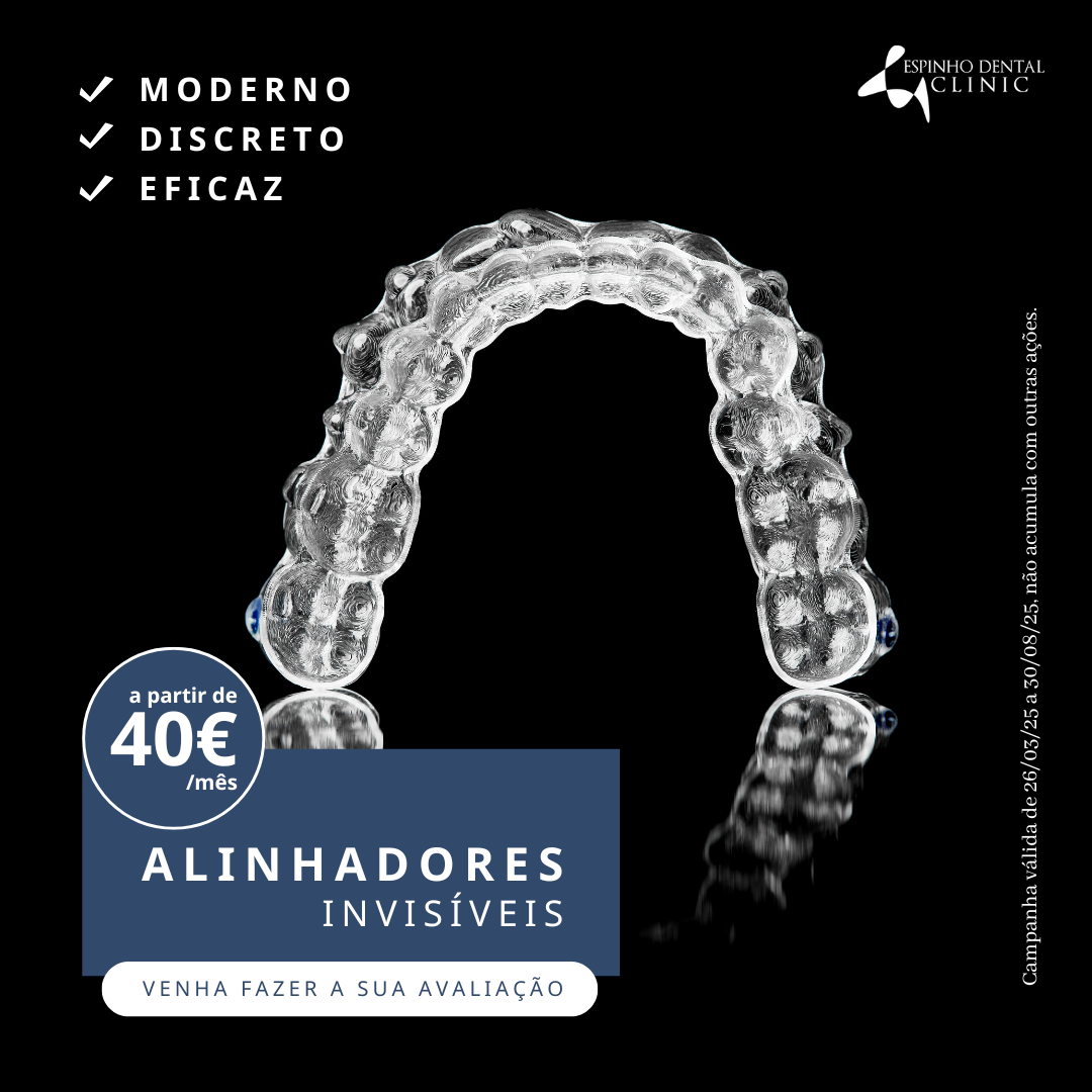 Espinho Dental Clinic Facebook ad from Mar 27, 2025