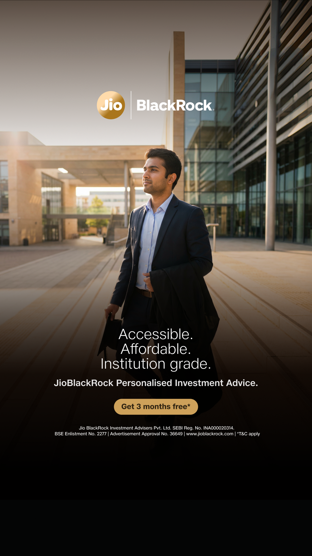 JioBlackRock Facebook ad from Mar 24, 2026