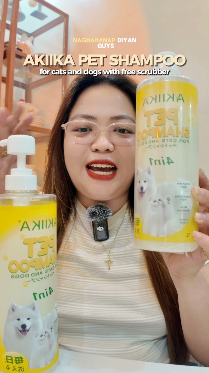 Hannah_Yanah Facebook ad: 1 LITER PET SHAMPOO for both cats and…