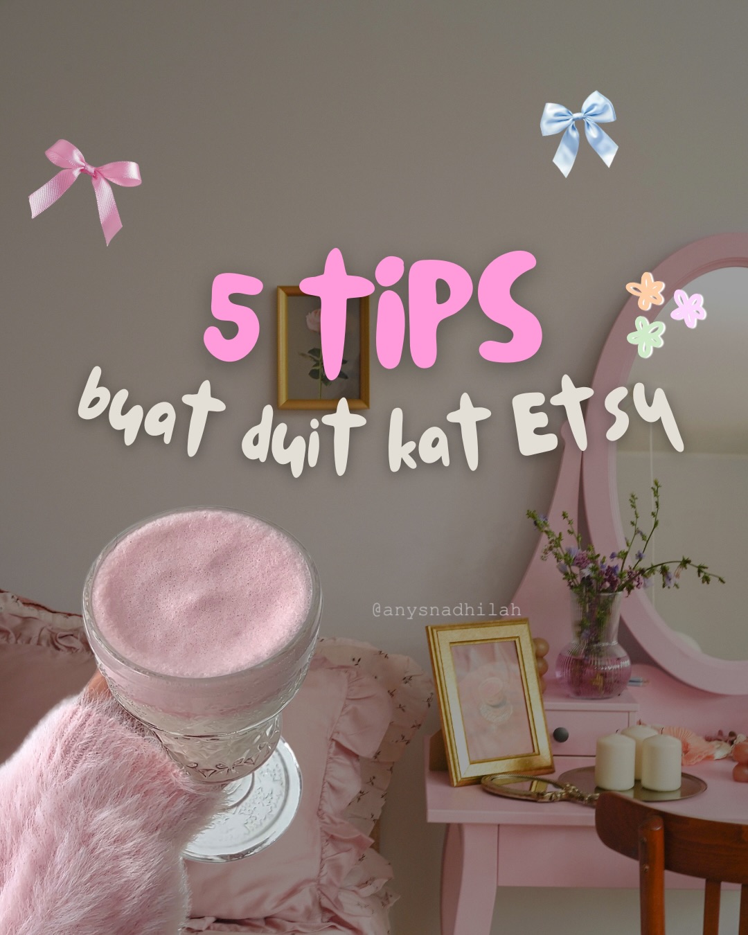 Anys Nadhilah Facebook ad: Nak buat duit di Etsy tapi tak tahu…