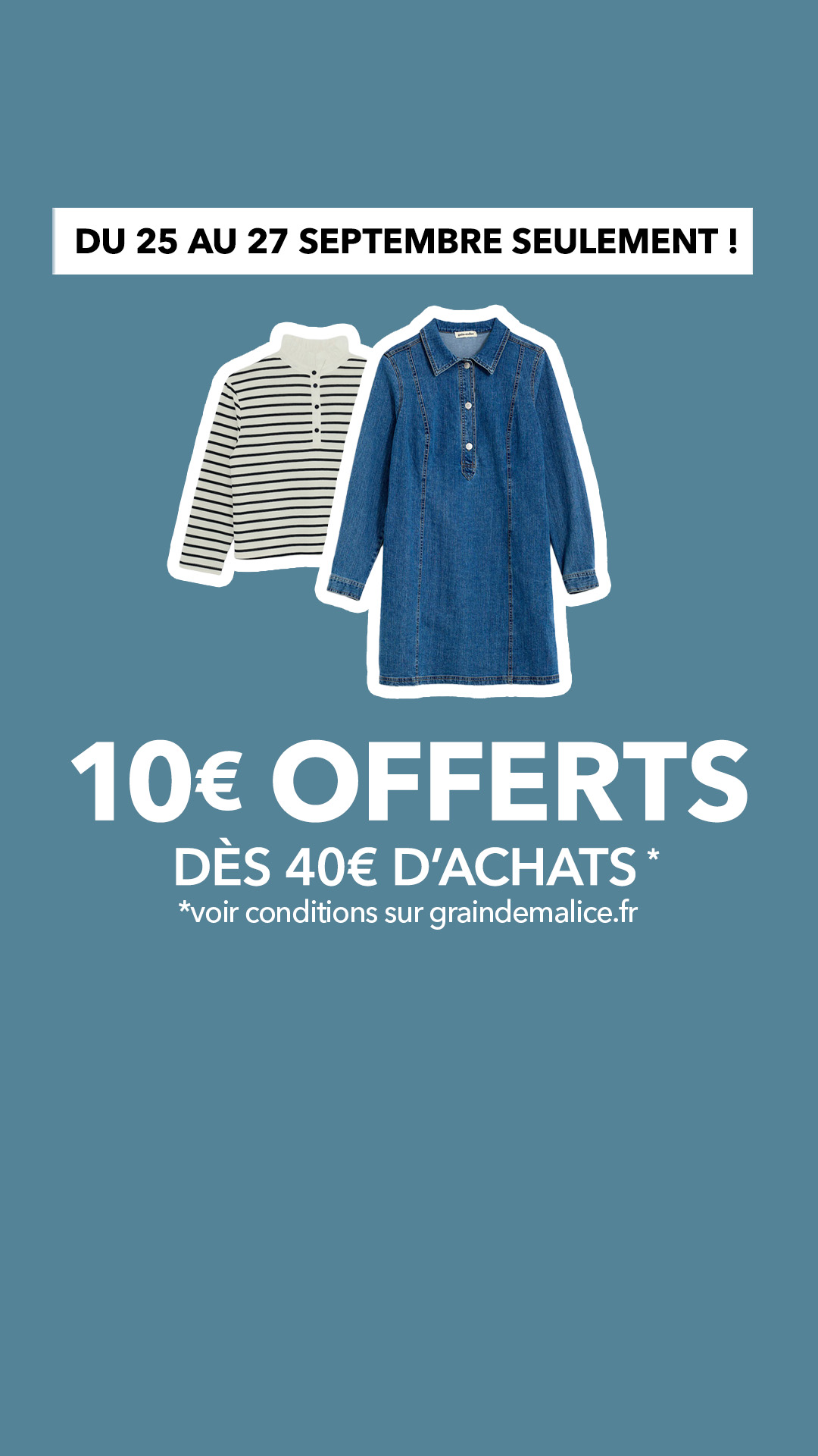 Grain de Malice Facebook ad