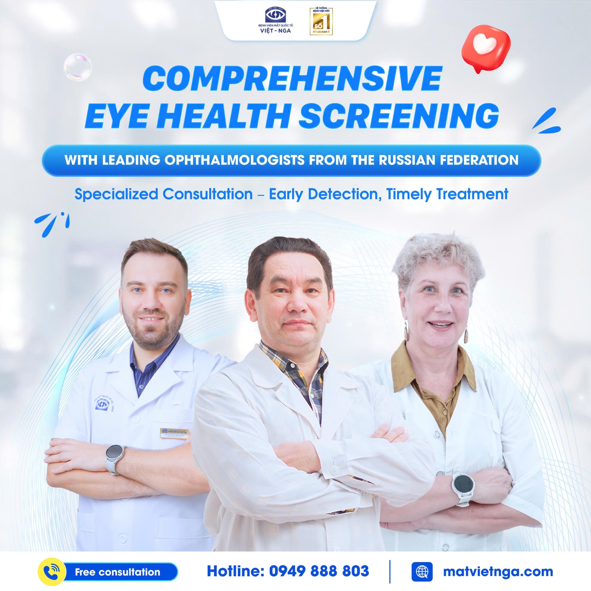Bệnh Viện Mắt Quốc Tế Việt - Nga Hà Nội Facebook ad: Vietnam-Russia International Eye Hospital