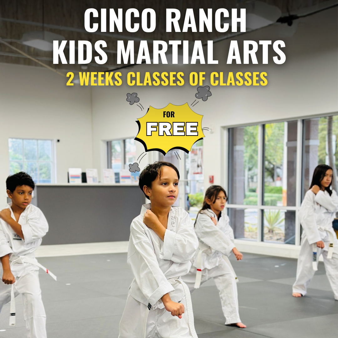 Parks Taekwondo Cinco Ranch Facebook ad