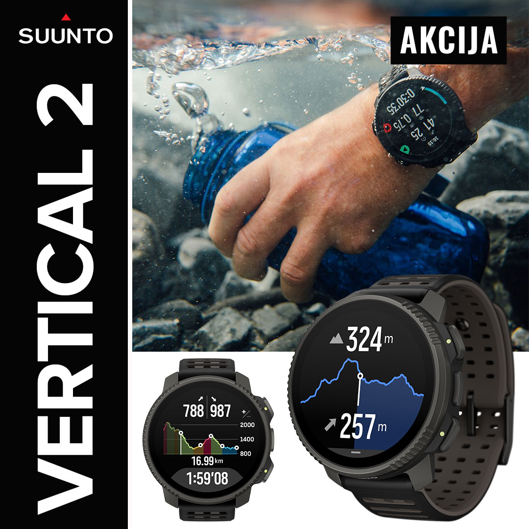 Urarna Lečnik Facebook ad: AKCIJA - Suunto Vertical 2 Titanium Black