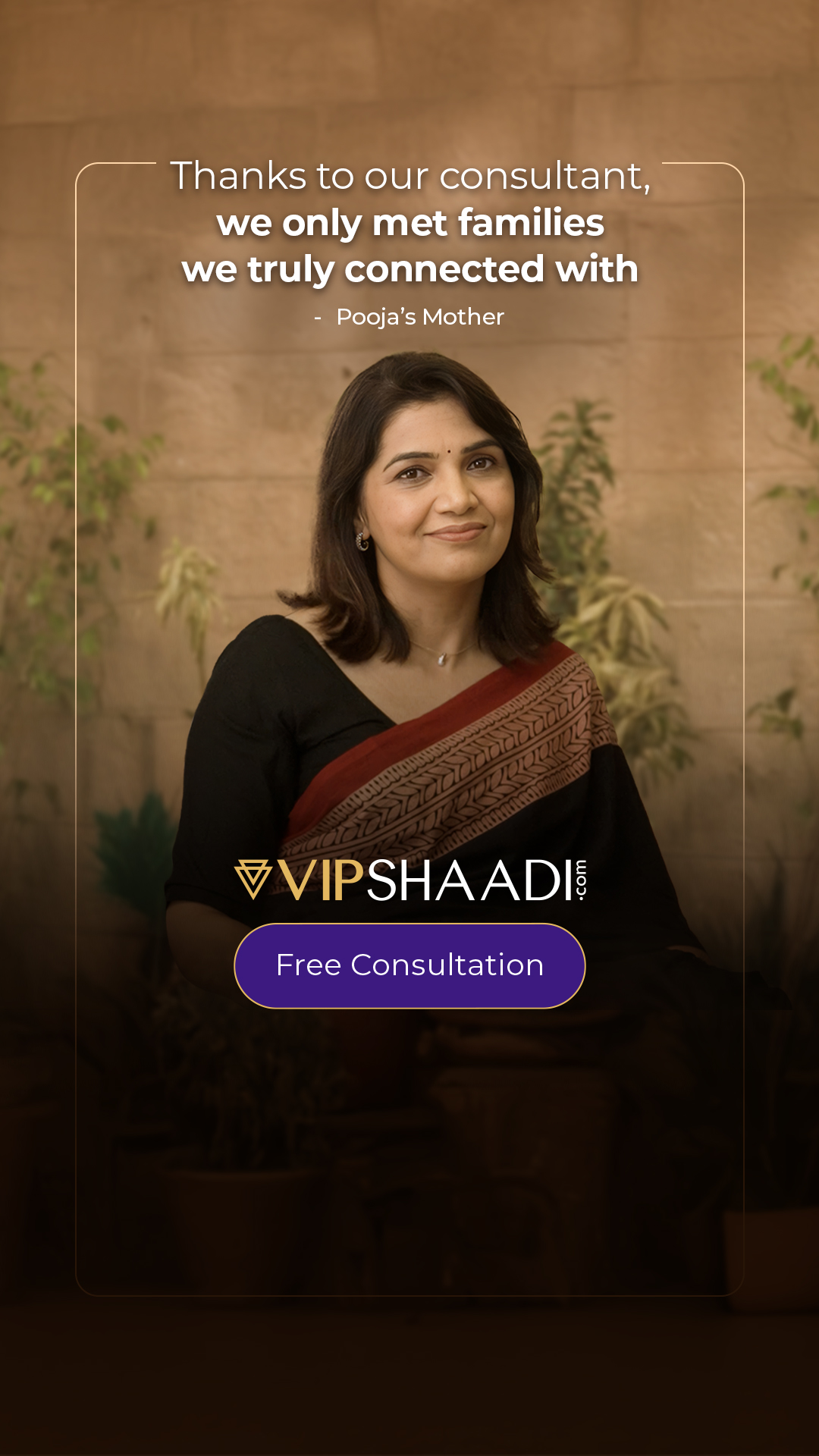 VIPShaadi.com Facebook ad