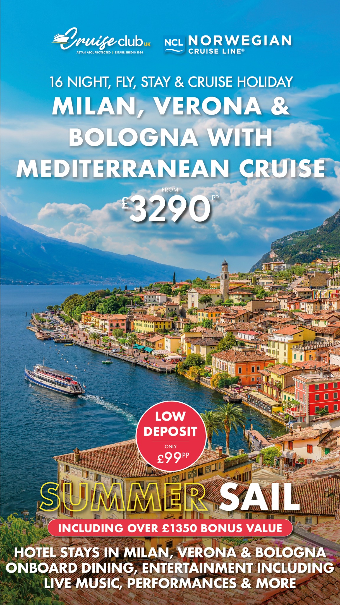 Cruise Club UK Facebook ad from Jul 8, 2026