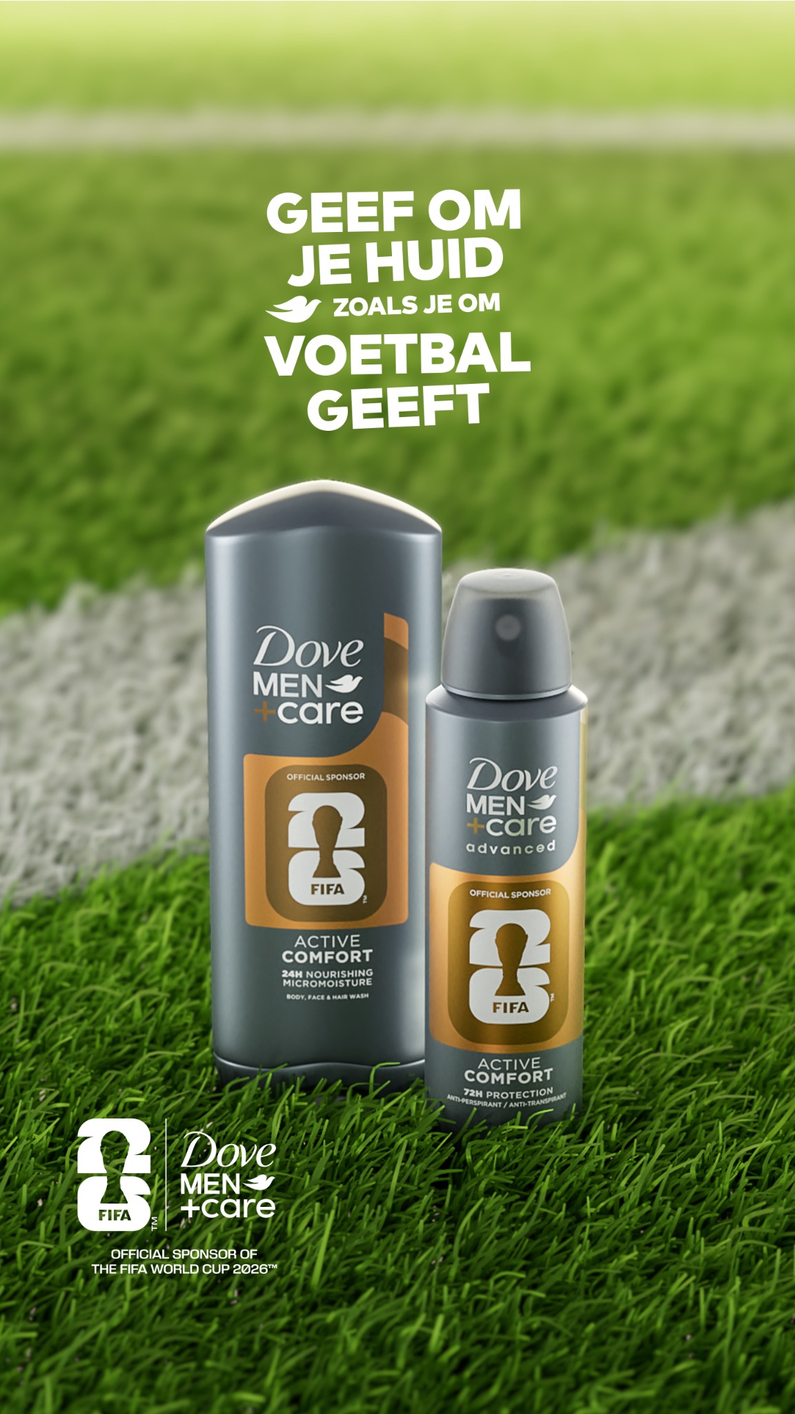 Dove Men+Care Facebook ad from May 11, 2026