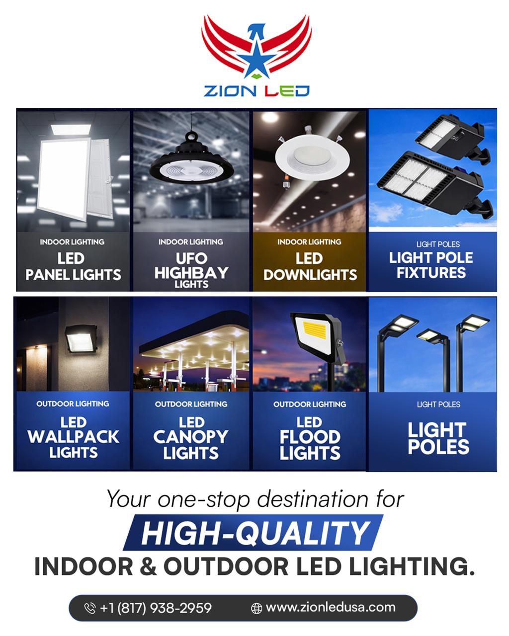 ZION LED USA Facebook ad: USA business owners are losing thousands every year…