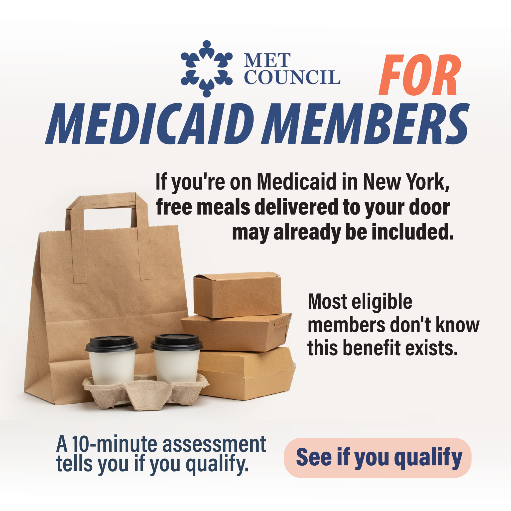 Met Council Facebook ad: The Medicaid food benefit most NY members never hear about