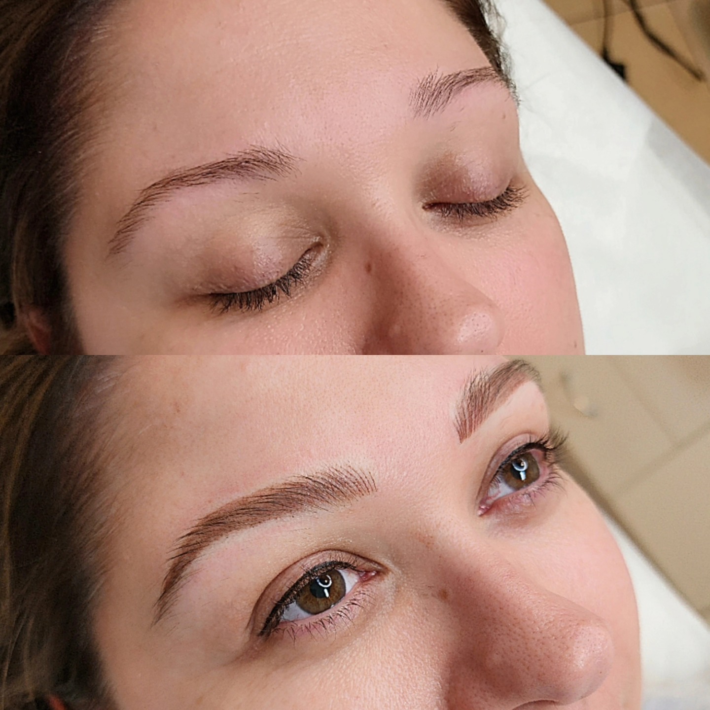 Lady Jenny Brows Facebook ad: Do you want a natural eyebrow tattoo?