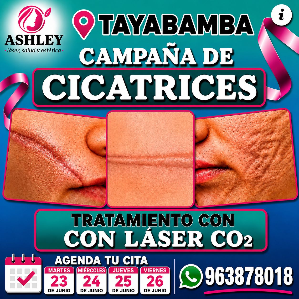 Laser Estétic Y Medicina Estética Integral Facebook ad: QUIERO UNA CITA!