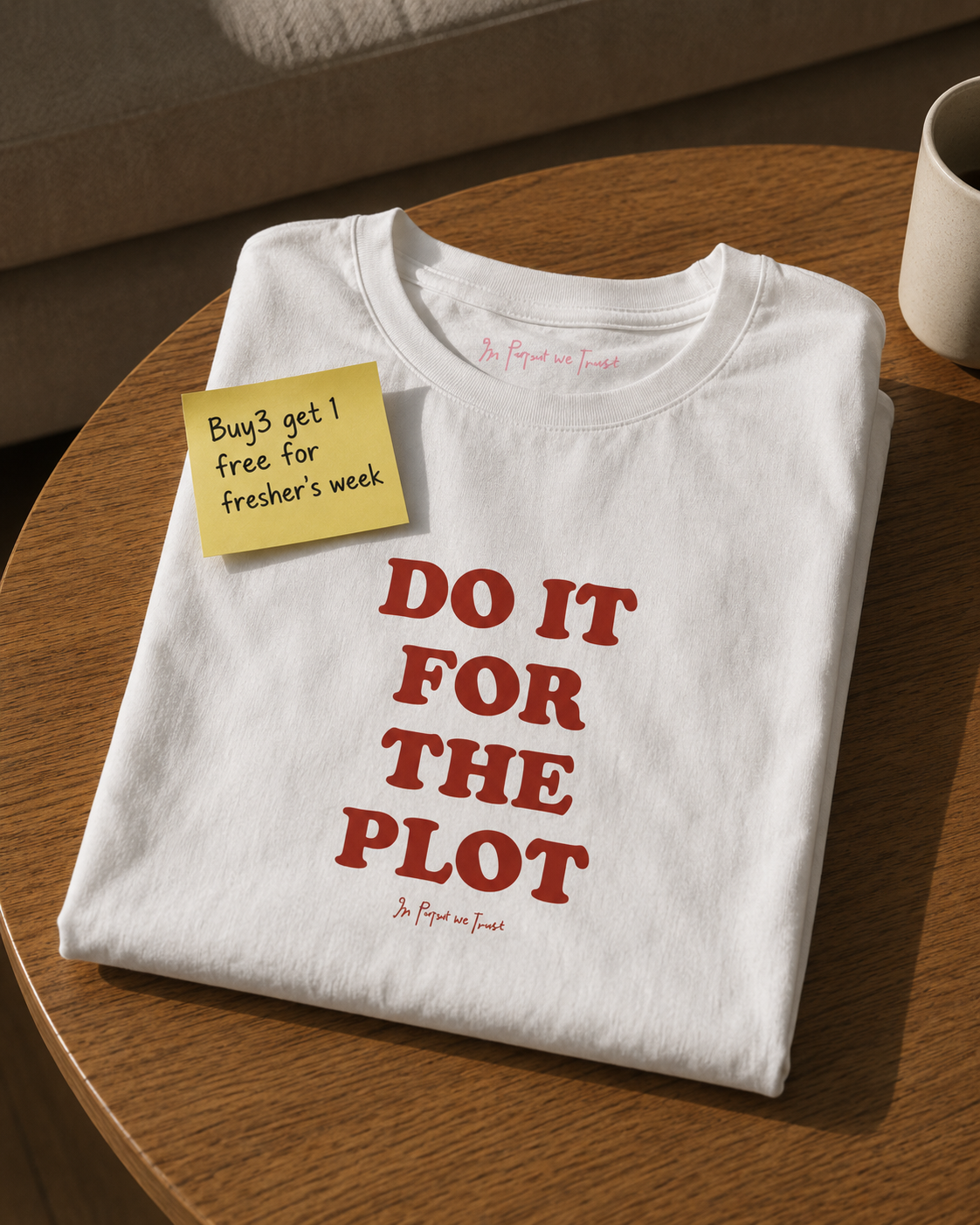 In Print We Trust Facebook ad: Just Restocked After 4 Months