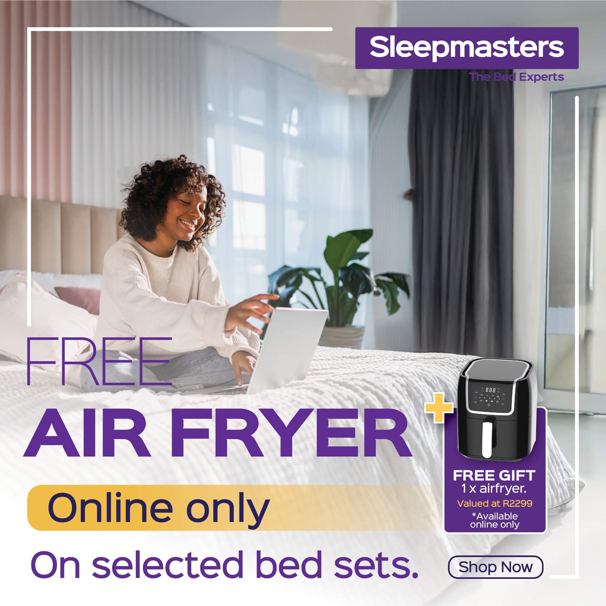 Sleepmasters Facebook ad