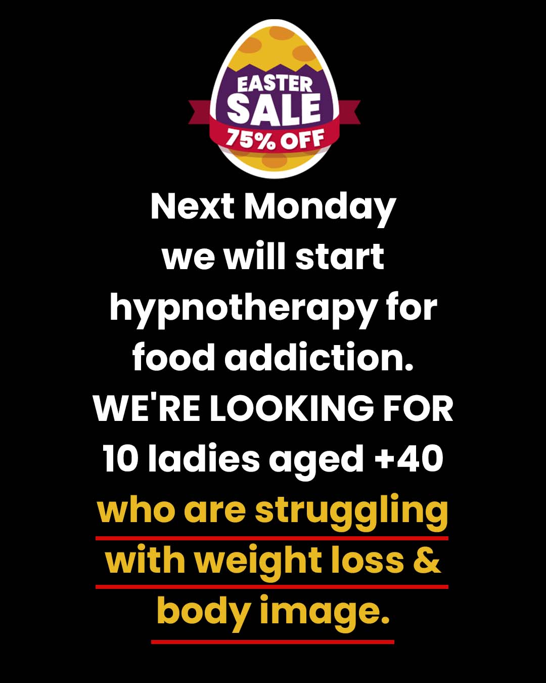 Hypnozio: power of hypnotherapy Facebook ad