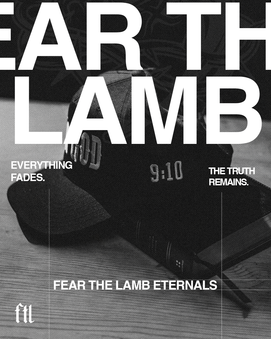 Fear the Lamb Apparel Facebook ad: Built for Eternity.