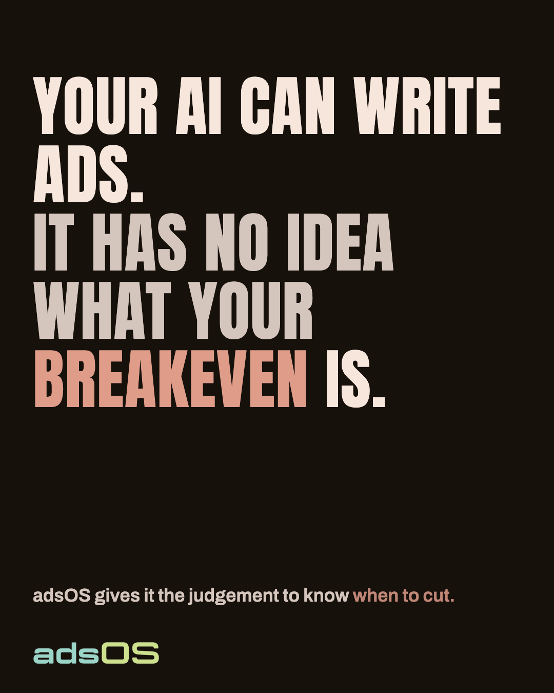 adsOS Facebook ad