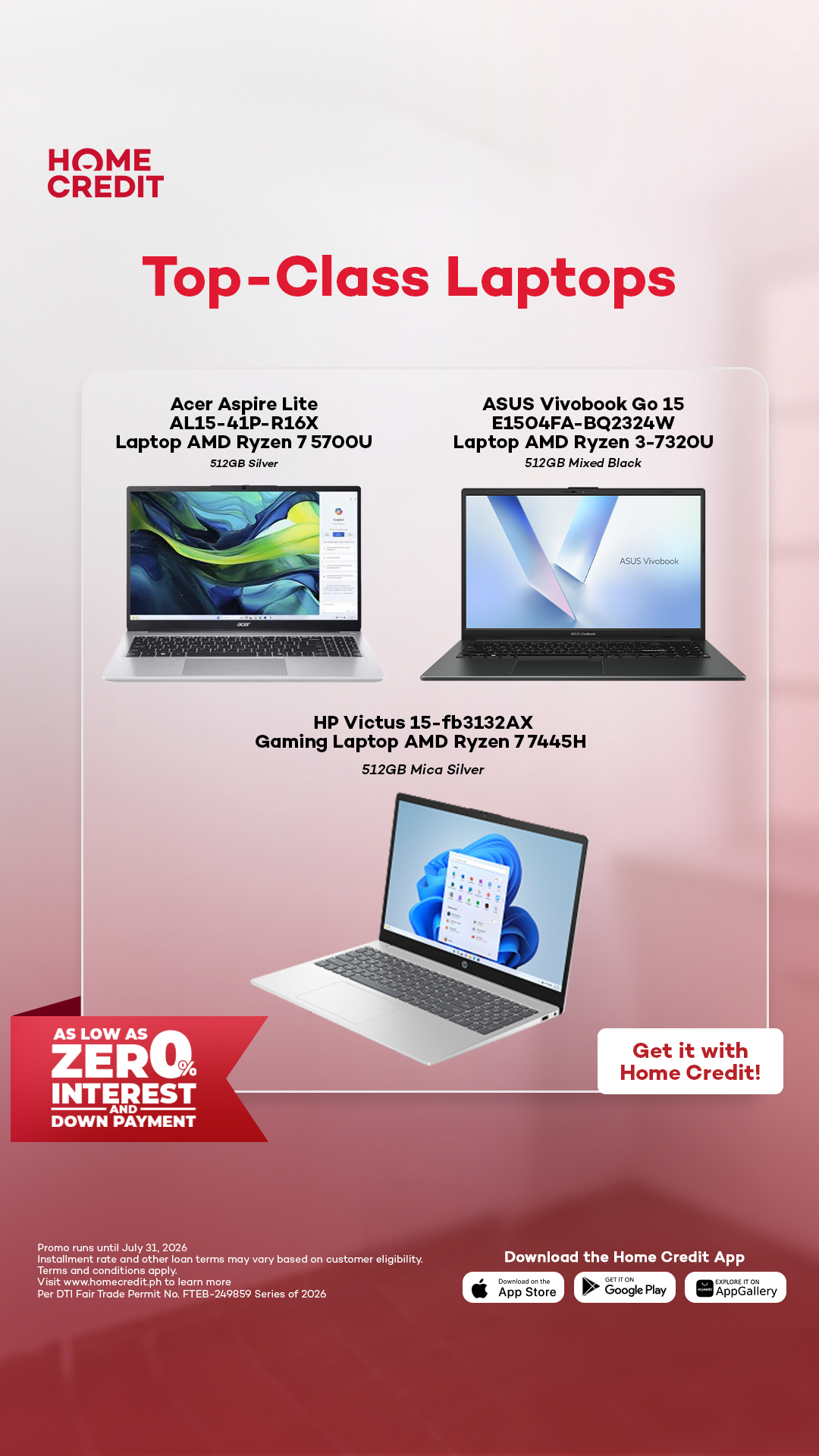 Home Credit PH Facebook ad
