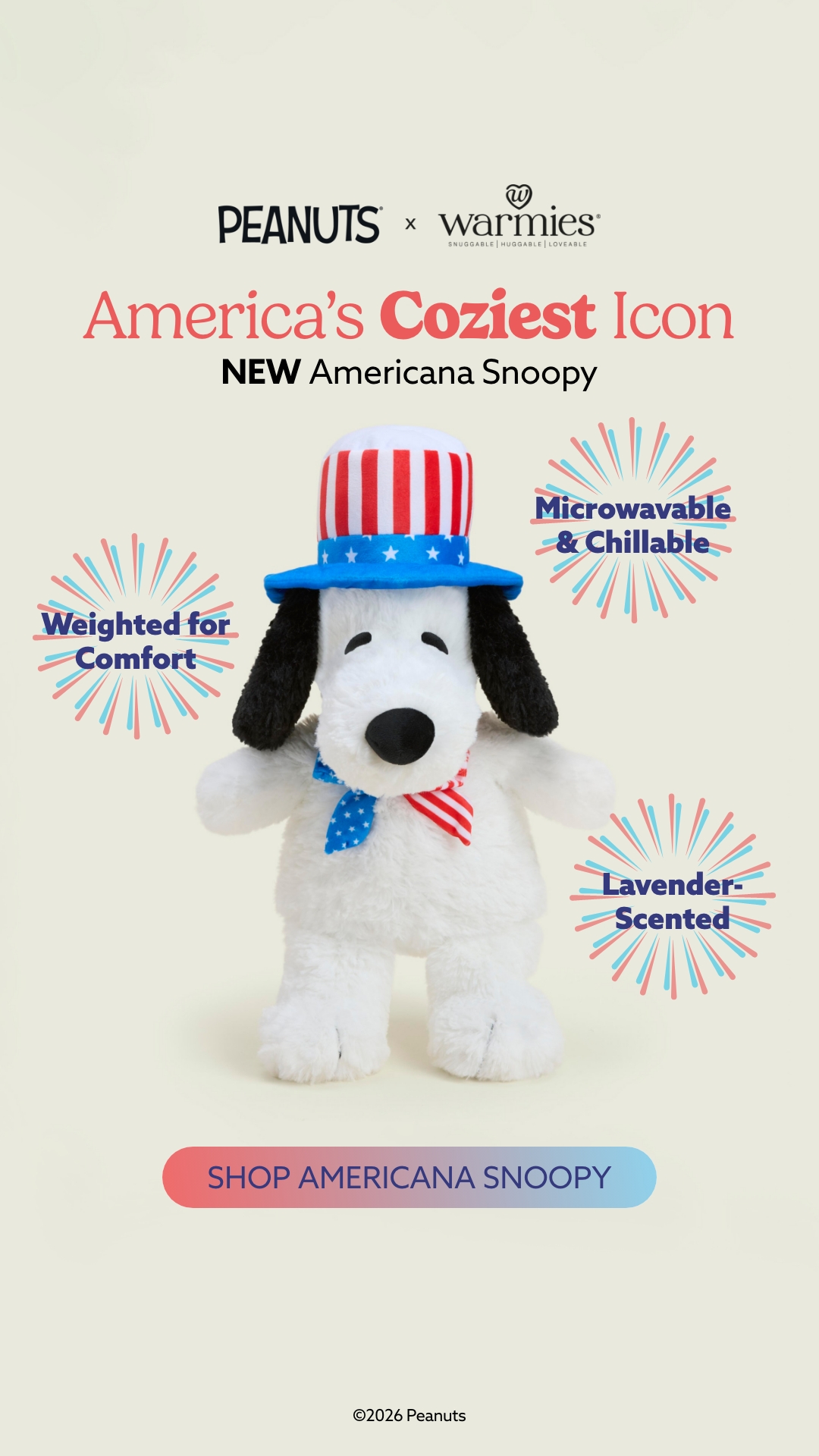 Warmies USA Facebook ad