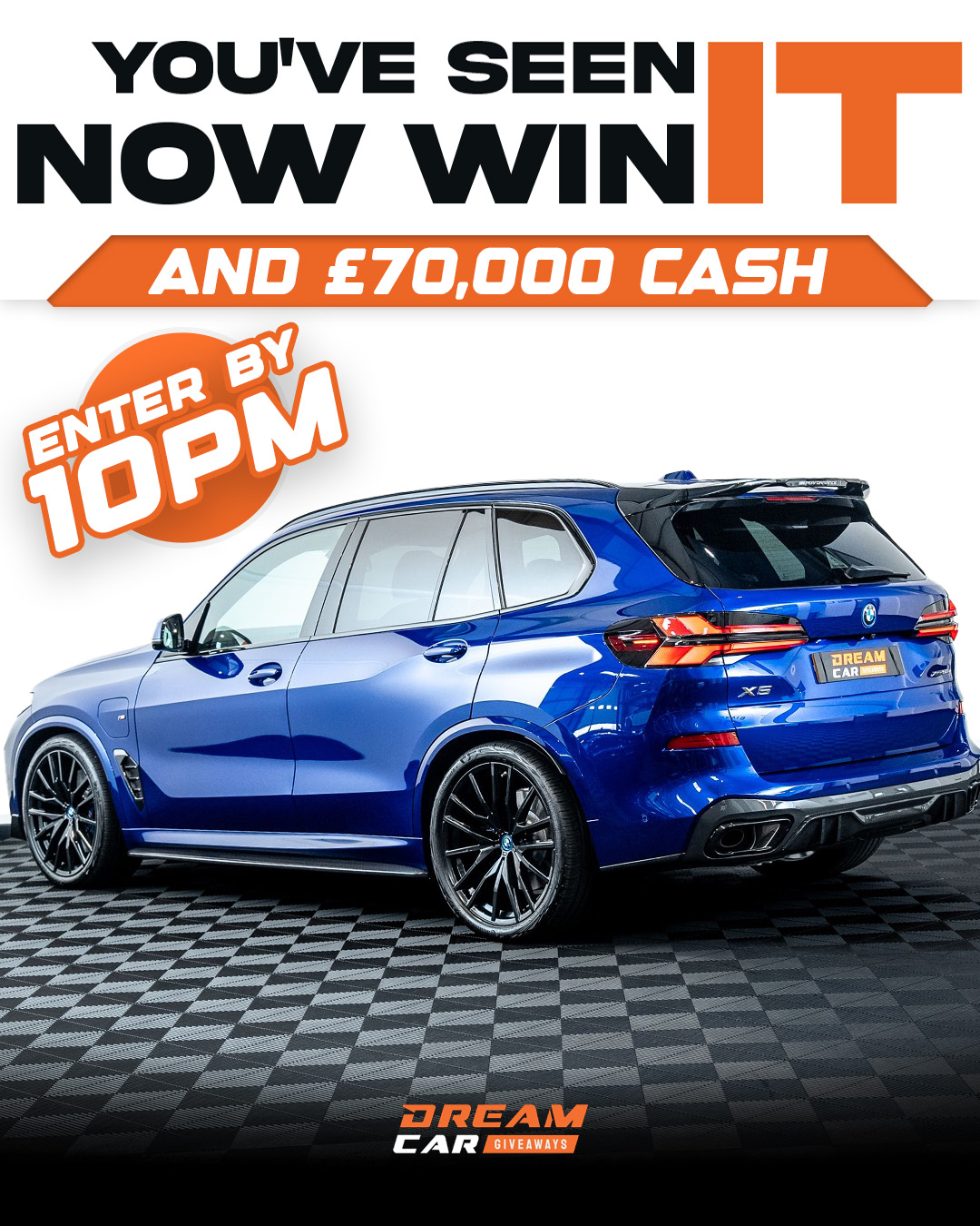 Dream Car Giveaways Facebook ad