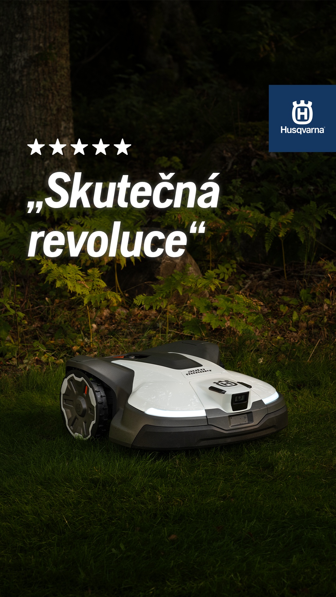 Husqvarna Česko Facebook ad from Jul 3, 2026