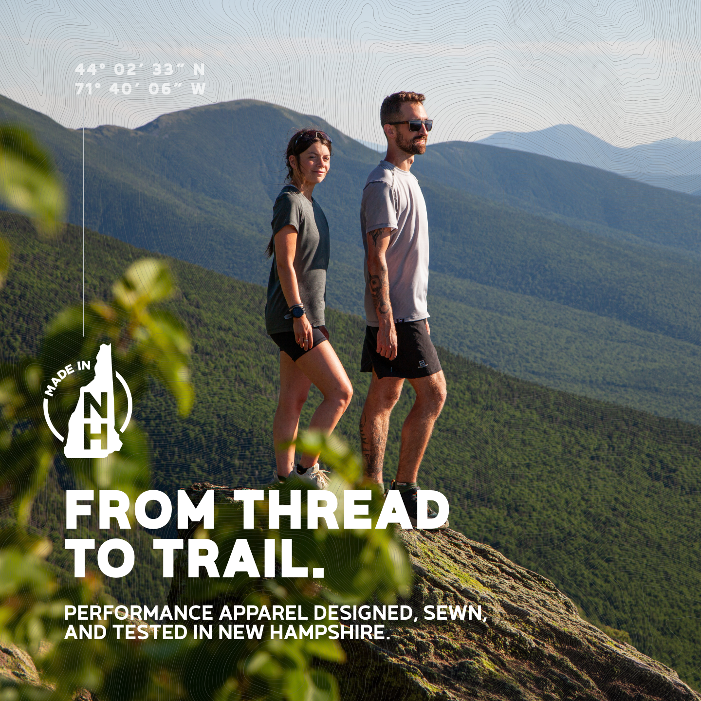 Burgeon Outdoor Facebook ad: New Hampshire Made