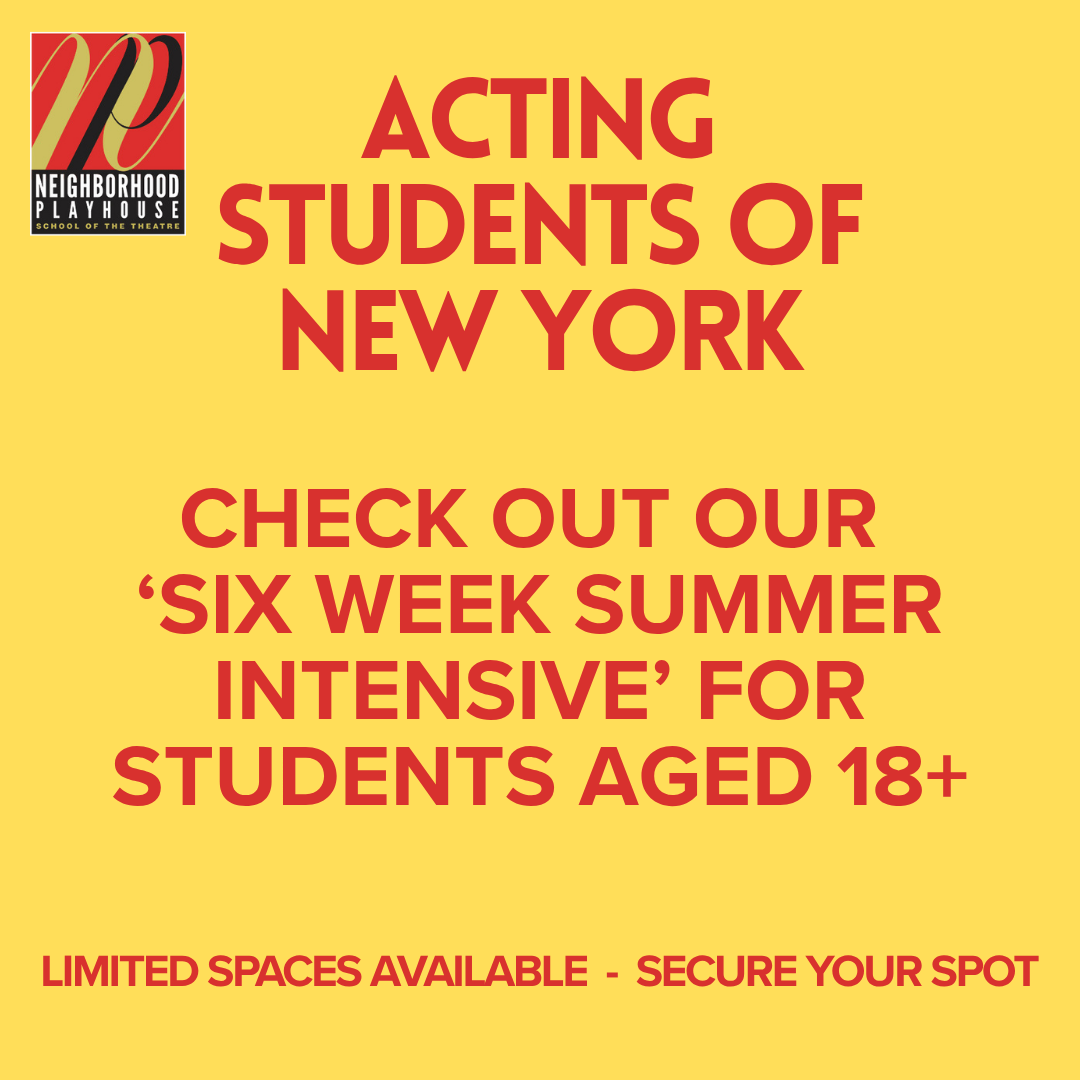 The Neighborhood Playhouse School of the Theatre Facebook ad