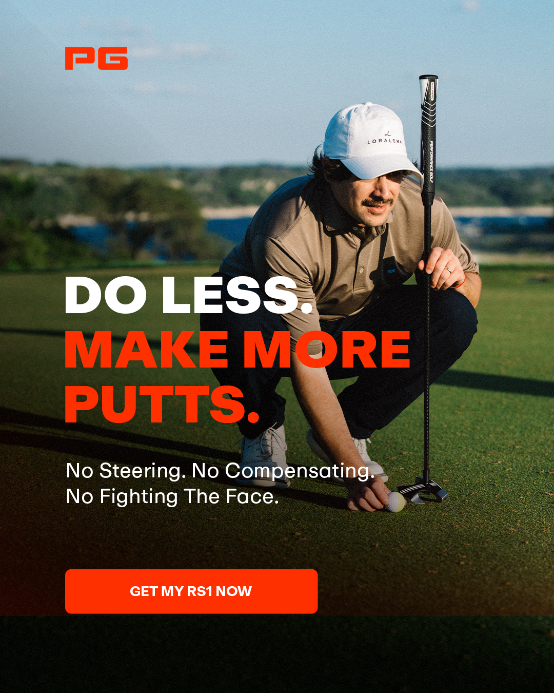 Performance Golf Facebook ad