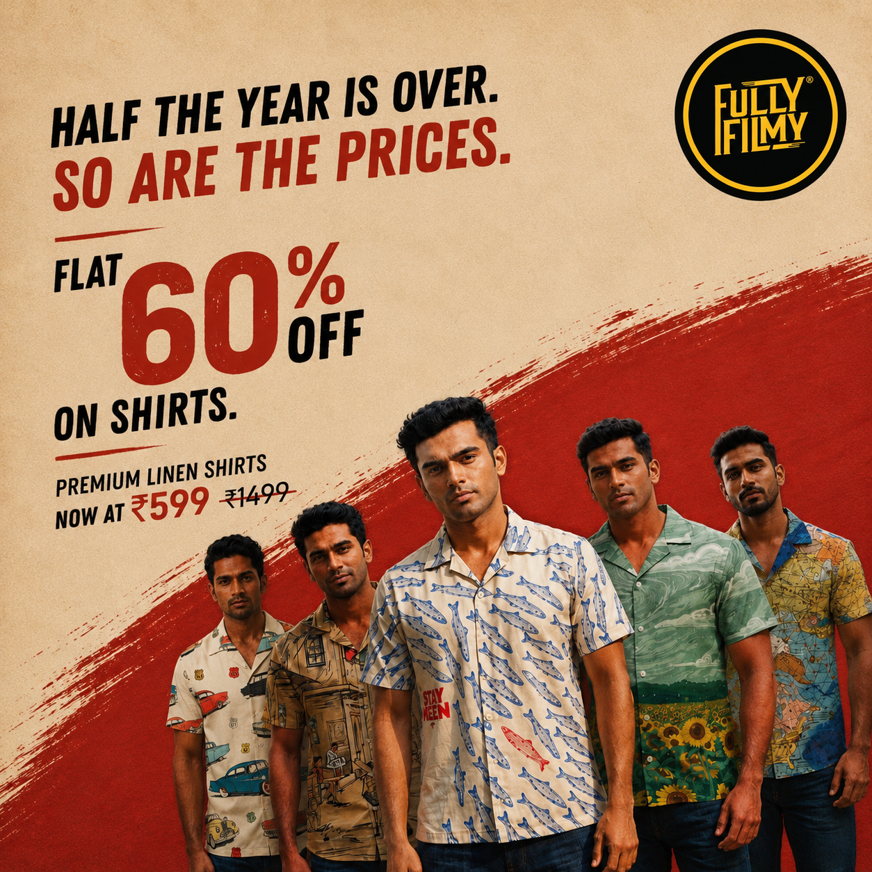 Fully Filmy Facebook ad: Shop your favorites before they're gone!