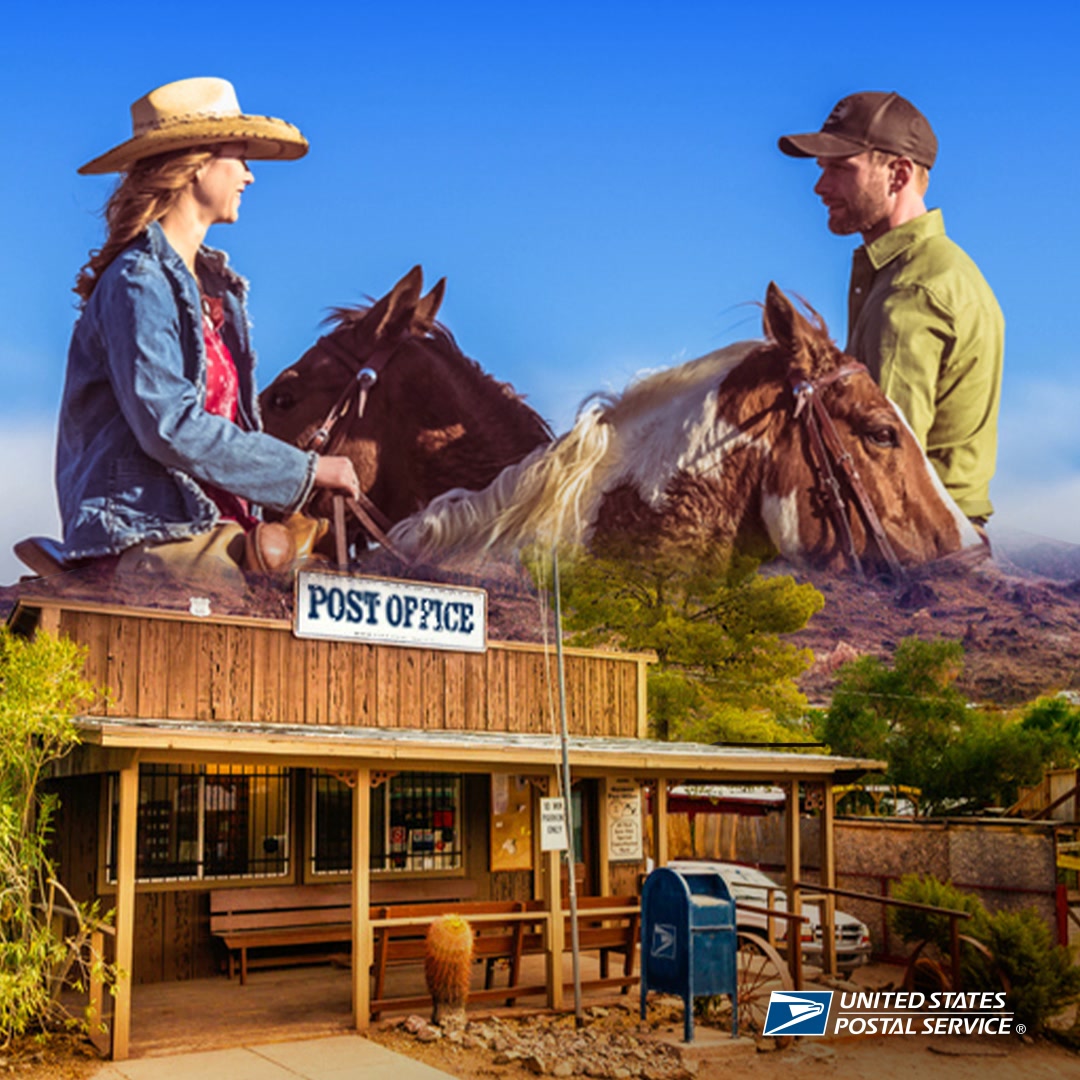 US Postal Service Facebook ad: Fixin' for love and gifts?