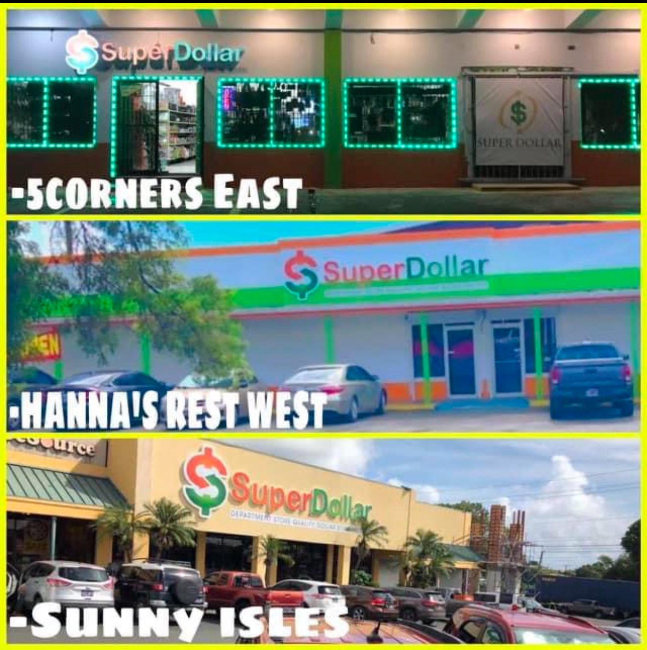 Super Dollar Department Store Facebook ad