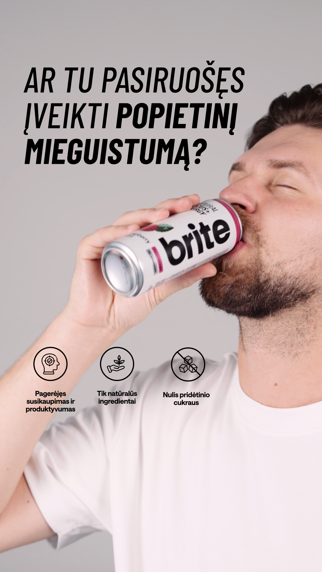Brite Facebook ad